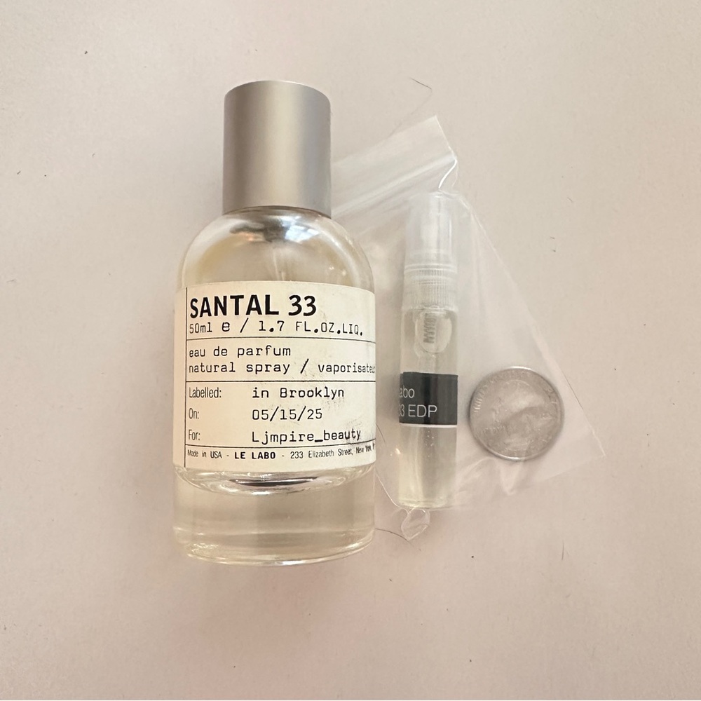 5mL Perfume Sample of LE LABO Santal 33 Eau de Parfum - Picture 3 of 5